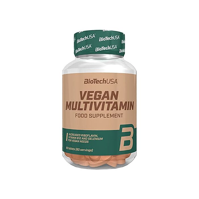 Мультивітамінний комплекс BioTech USA Vegan Multivitamin - 60 tabs