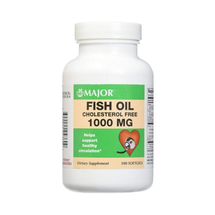 Омега жири  Fish Oil 1000mg - 100 softgels