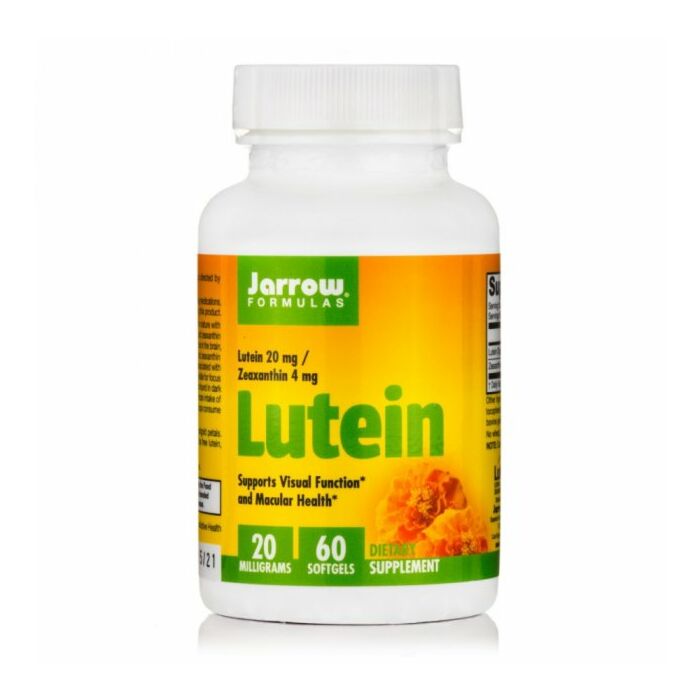 Лютеин Jarrow Formulas Lutein, 20 мг, 60 желатиновых капсул