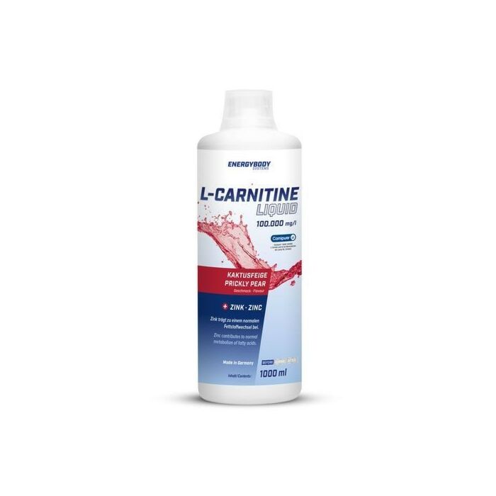 Л-карнітин EnergyBody L-Carnitine Liquid (Prickly Pear) - 1000 ml