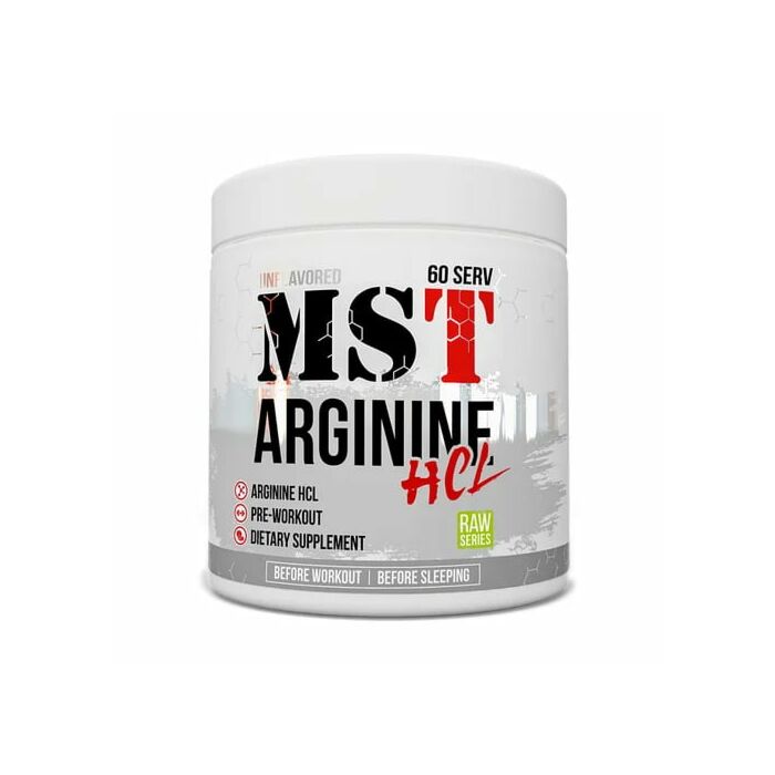 Аргінін MST Arginine HCL Unflavored - 300 g