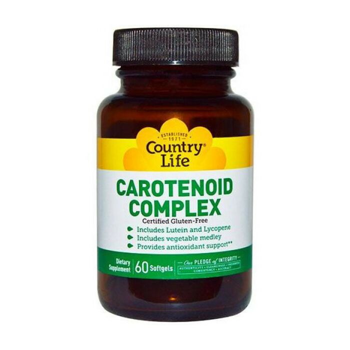 Country Life Carotenoid Complex 60 капсул