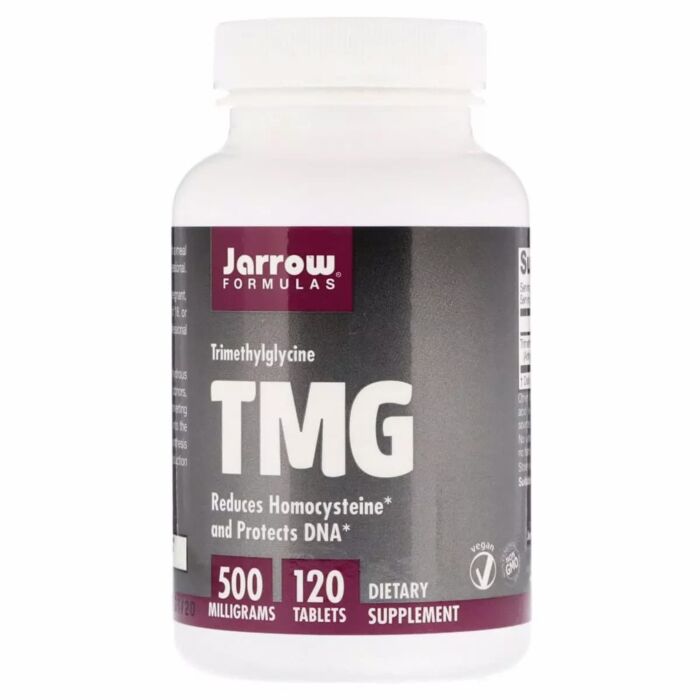 Добавка для здоровья желудка Jarrow Formulas TMG (ТМГ), 500 мг, 120 таблеток