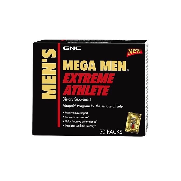 GNC Mega Men Extreme Athlete 30 мегапак