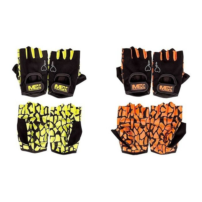 Перчатки MEX Nutrition Flexi Gloves оранжевые