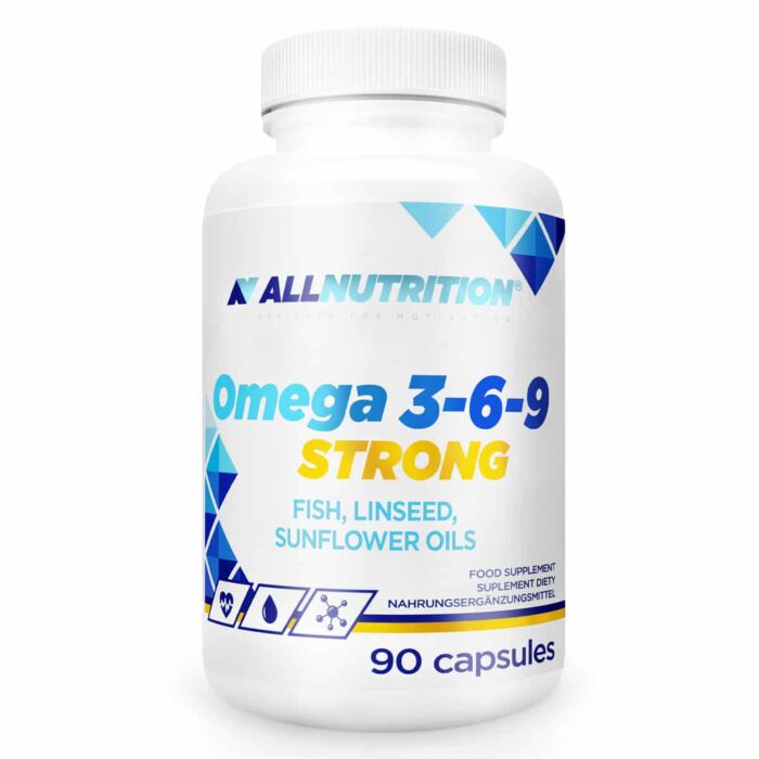 Омега жири AllNutrition Omega 3-6-9 Strong - 90caps