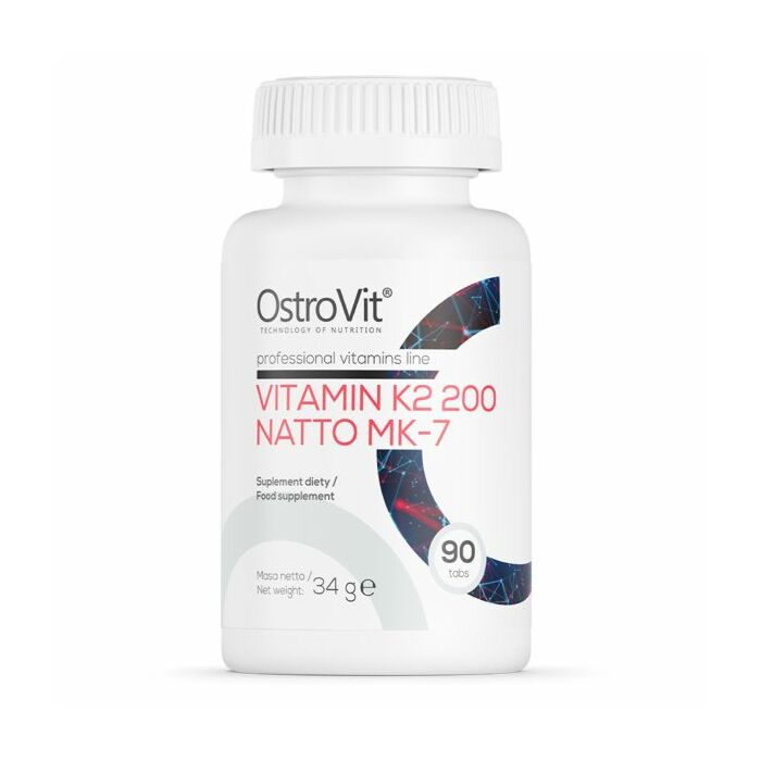 Витамин К-2 OstroVit Vitamin K2 200 Natto MK-7 90 tabs