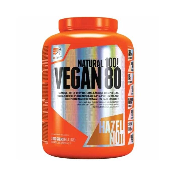 Сироватковий протеїн EXTRIFIT Vegan 80 - 2000 g