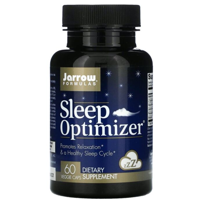 Для здорового сну Jarrow Formulas Нормалізація сну, 60 вегетаріанських капсул