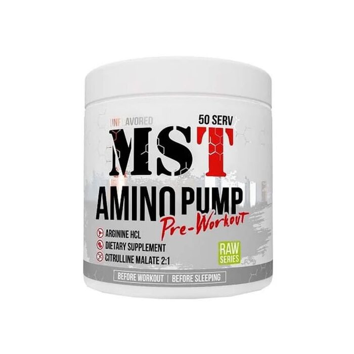 Комплекс аминокислот MST Amino pump Unflavored (Citrulline/Arginine HCL) - 300 g