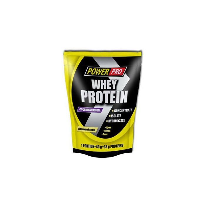 Сироватковий протеїн POWER PRO Whey Protein 1000 грам