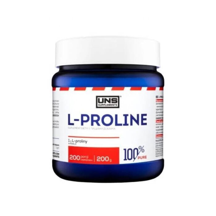 Амінокислота UNS 100% Pure L- PROLINE - 200g