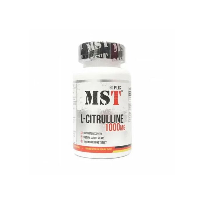 Цитруллин MST L-Citrulline 1000 - 90 tab