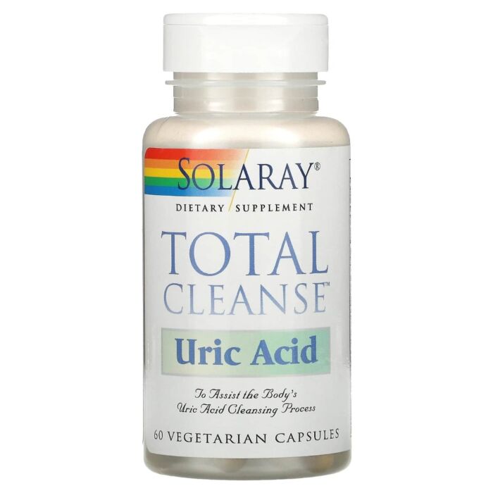 Спеціальна добавка Solaray Total Cleanse, Uric Acid, 60 Vegetarian Capsules