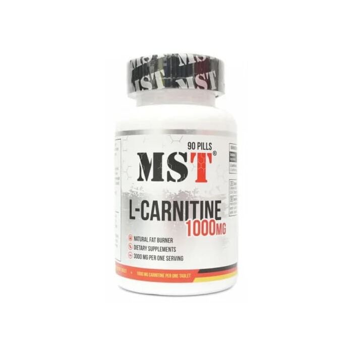 Жироспалювач MST L-Carnitine 1000 - 90 tab