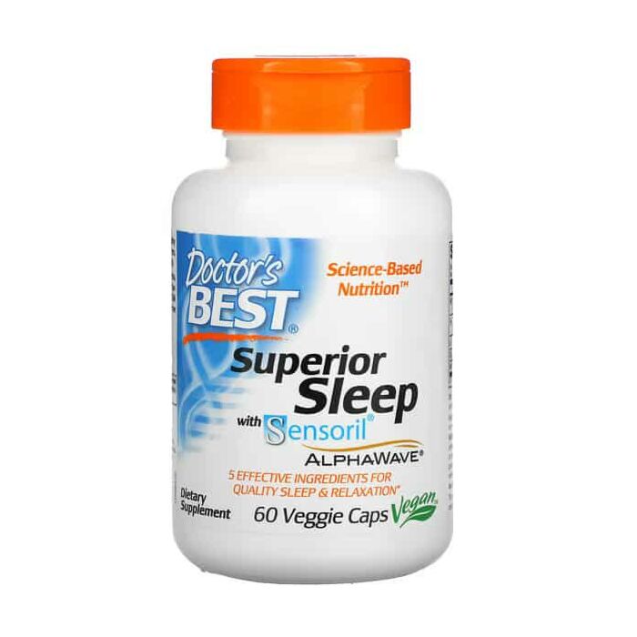 Для здорового сну Doctor's Best Superior Sleep with Sensoril - 60 caps