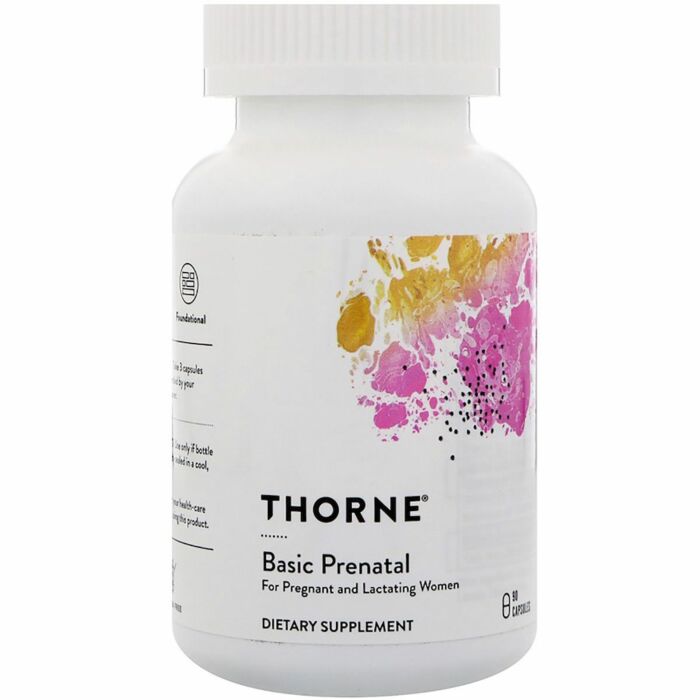 Витамины для беременных Thorne Research  Basic Prenatal, 90 капсул