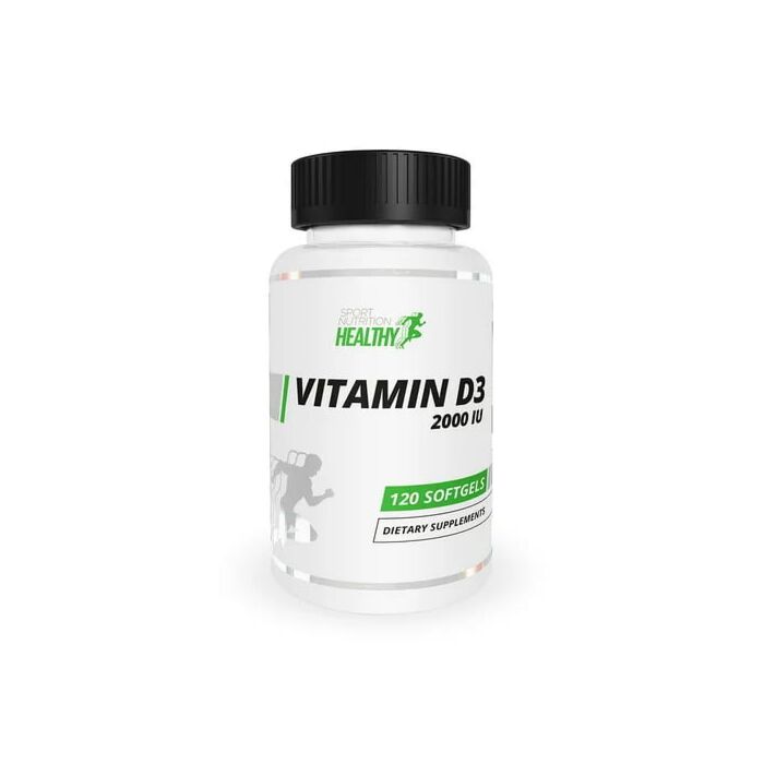 Вітамин D MST Vitamins D3, 2000 IU - 120 Caps