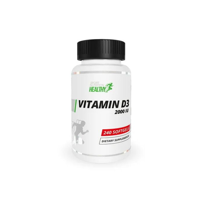 Вітамин D MST Vitamins D3, 2000 IU - 240 Caps
