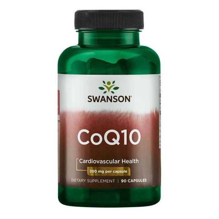 Антиоксиданты Swanson Коензим Q10, Ultra CoQ10, 200 мг - 90 капсул