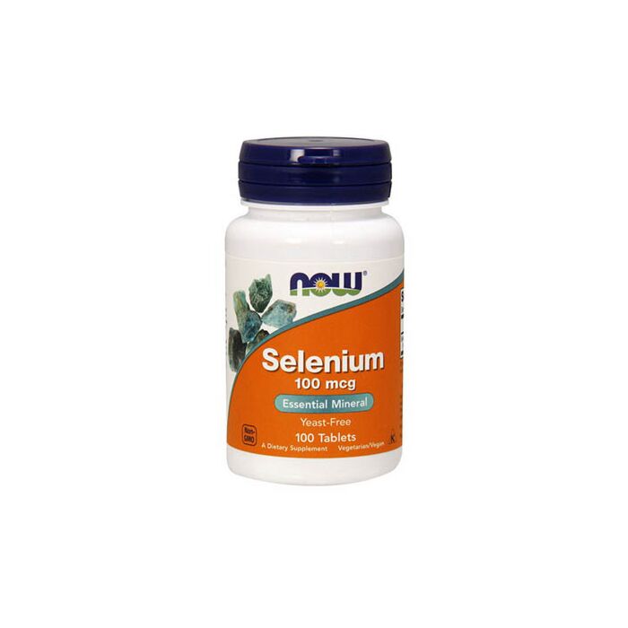 Антиоксиданты NOW Selenium 100mcg 100tabs