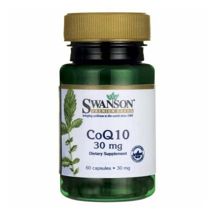 Антиоксиданты Swanson Коэнзим Q10, CoQ10 30 - 30 мг, 60 капсул