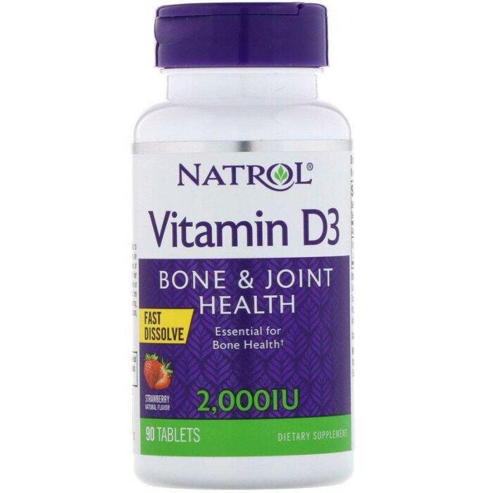 Вітамин D Natrol  Vitamin D3 2000 Iu, 90 TAB