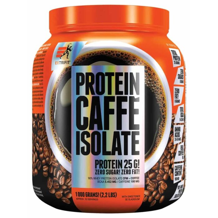 Сироватковий протеїн EXTRIFIT Protein Caffe Isolate 90 - 1000g