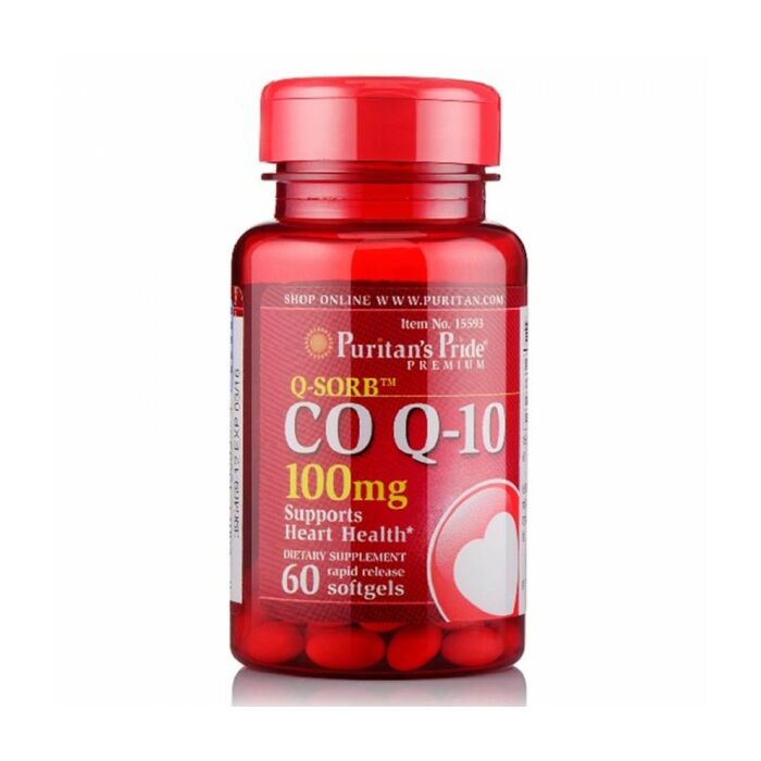 Антиоксиданты Puritans Pride Co Q-10 100 mg 60 капс