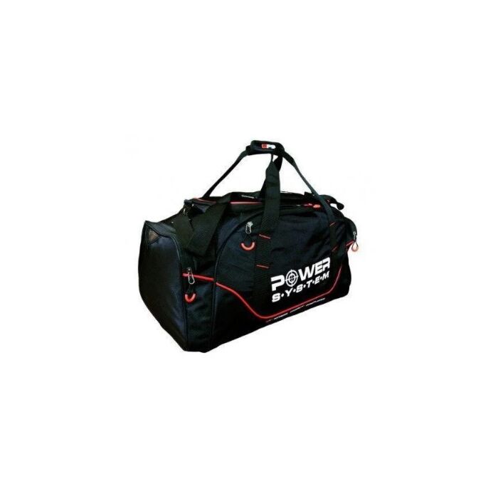 Спортивна сумка Power System Сумка спортивная  PS-7010 Gym Bag Magna Blak/Red
