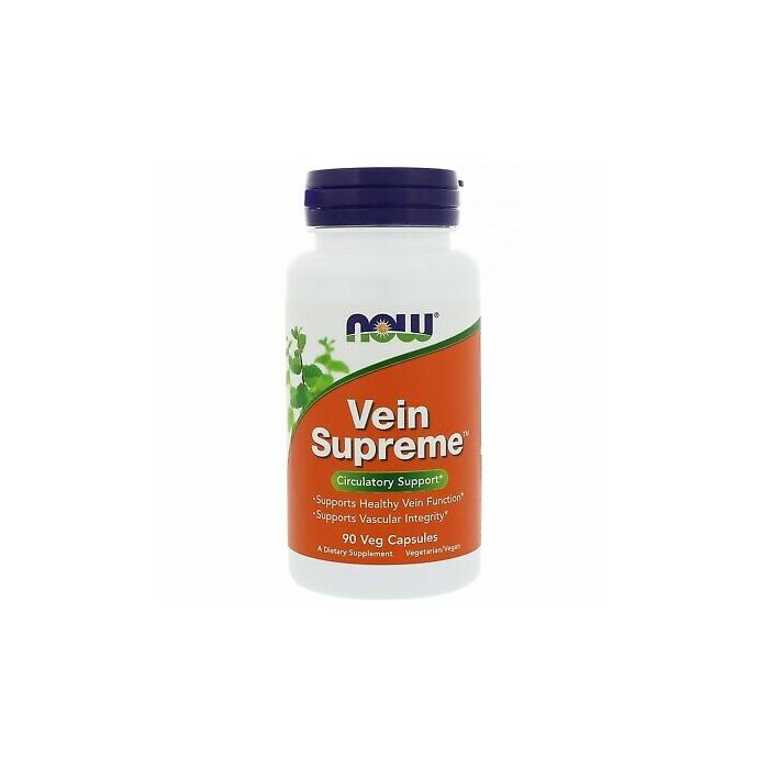 Спеціальна добавка NOW Vein Supreme 90 веган кап