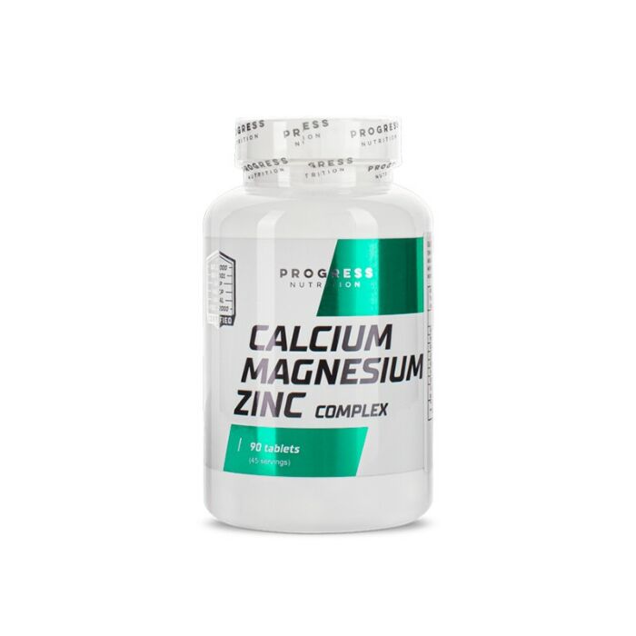 Минералы кальций-магний-цинк Progress Nutrition Calcium-Magnesium-Zinc - 90 tabl