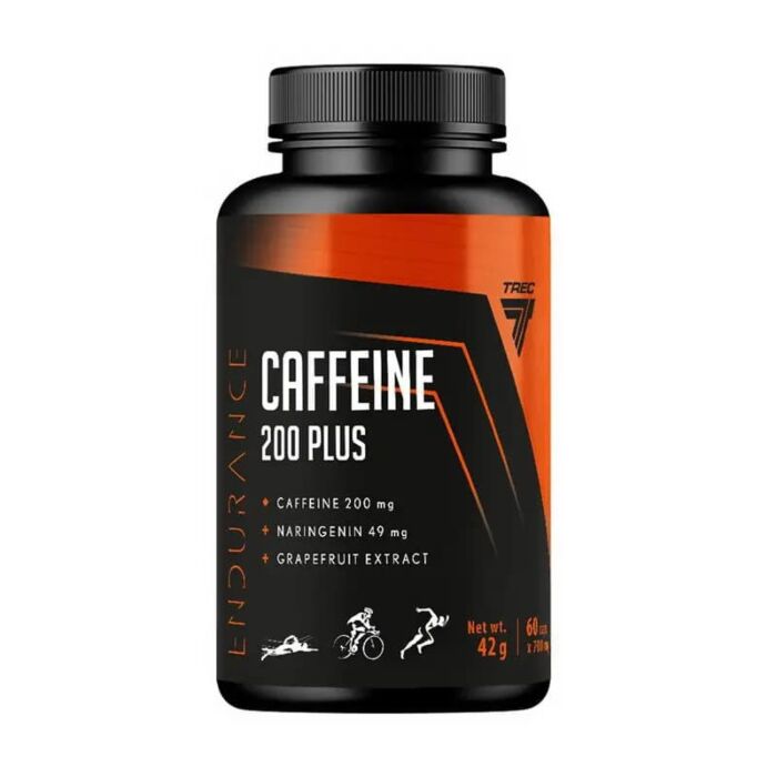 Кофеин Trec Nutrition Caffeine+plus 200 60 капc