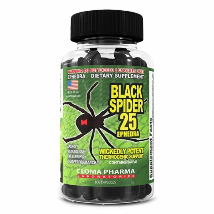 ClomaPharma Black Spider 100 капс
