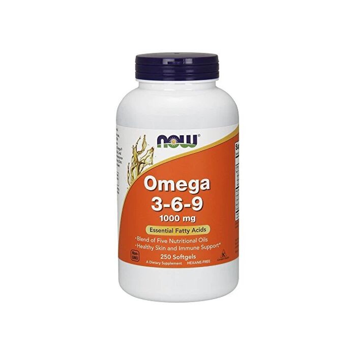 Омега жири NOW Omega 3-6-9, 1000 mg - 250 caps