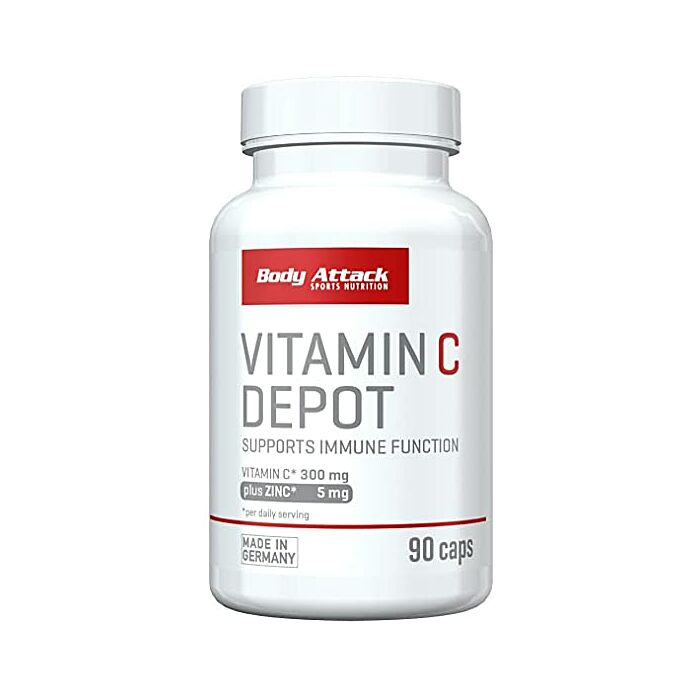 Витамин С Body Attack Vitamin C  Depot - 90 Caps