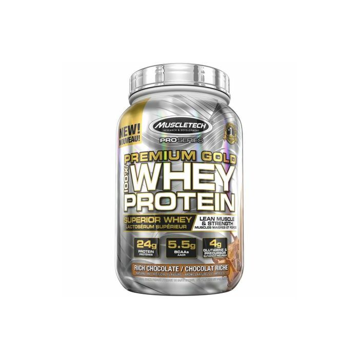 Сывороточный протеин MuscleTech Premium Gold 100% Whey Protein 998g ванильное мороженное