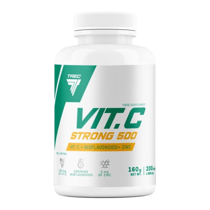 Вітамин С Trec Nutrition VIT. C Strong 500мг 200 капс