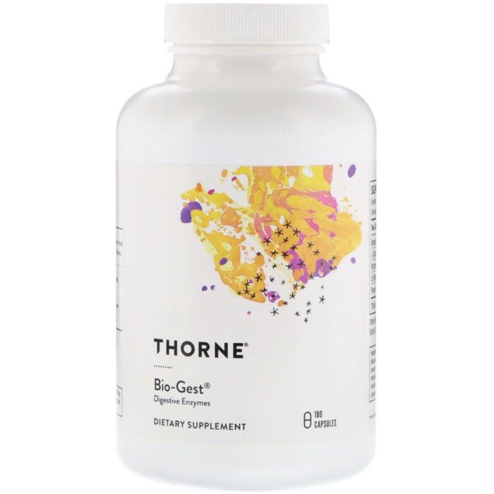 Добавка для здоровья желудка Thorne Research Bio-Gest, 180 капсул
