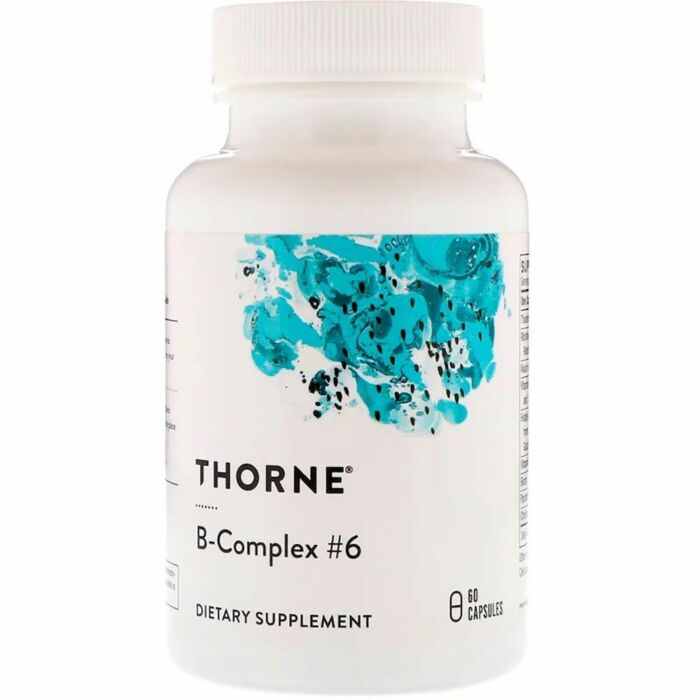 Вітамин B Thorne Research B-Complex 6, 60 капсул