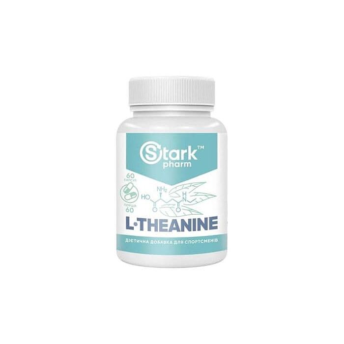 Для нервової системи Stark Pharm STARK L-THEANINE 200 mg - 60 caps