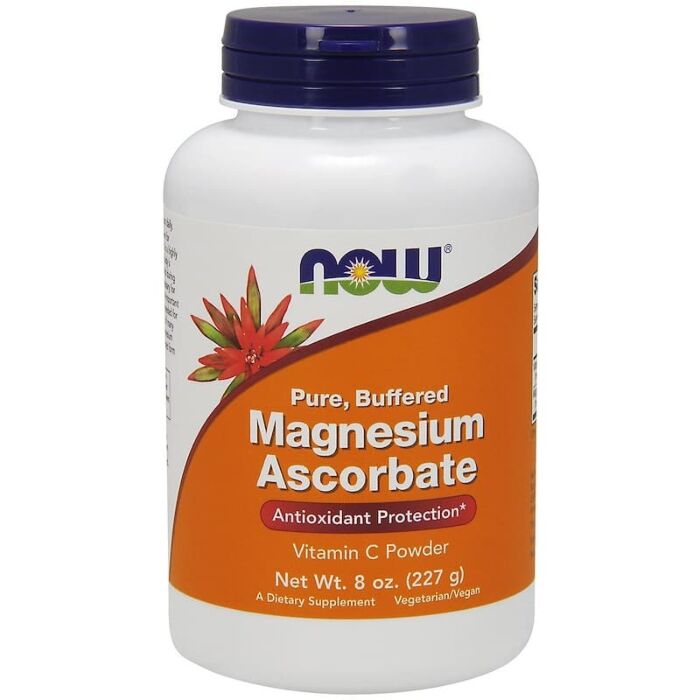 Витамин С, Магний NOW Magnesium Ascorbate 227 g