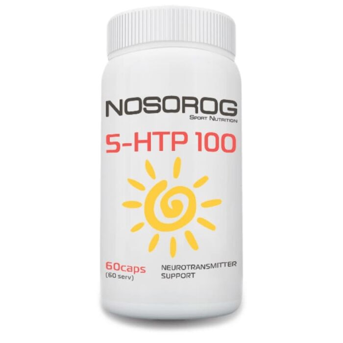 Для поддержки нервной системы Nosorog 5-HTP (60 капс)