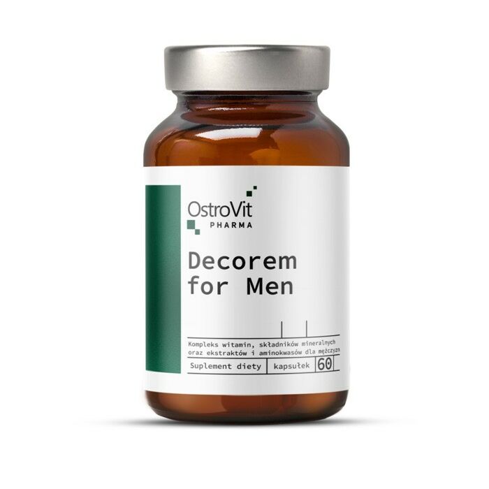 Витамины для мужчин OstroVit Pharma Decorem For Men - 60 caps