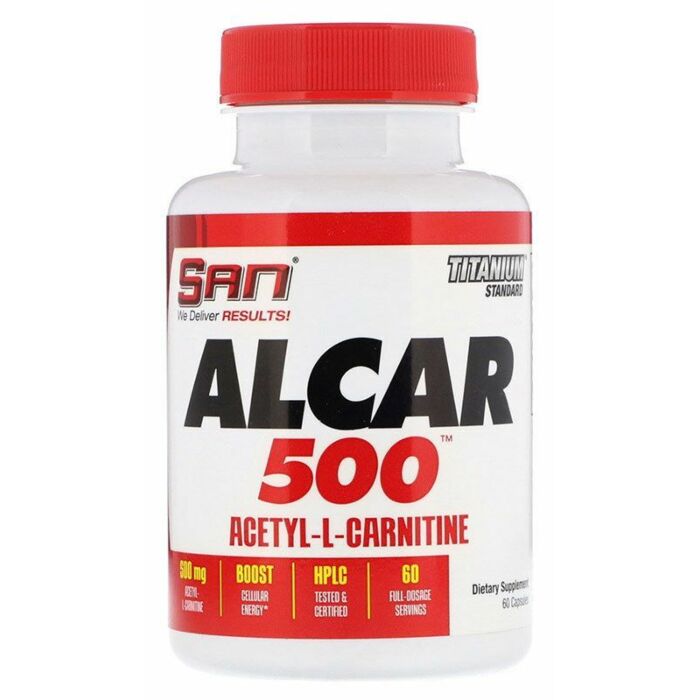 Л-карнітин SAN ALCAR 500  60 Capsules  (exp 11/2022)