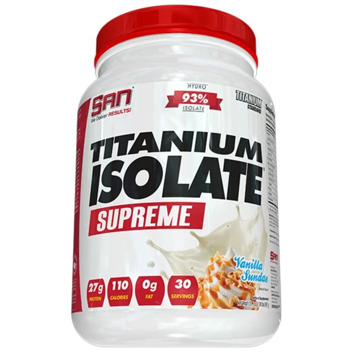 Сироватковий протеїн SAN Titanium Isolate Supreme - 900 грамм