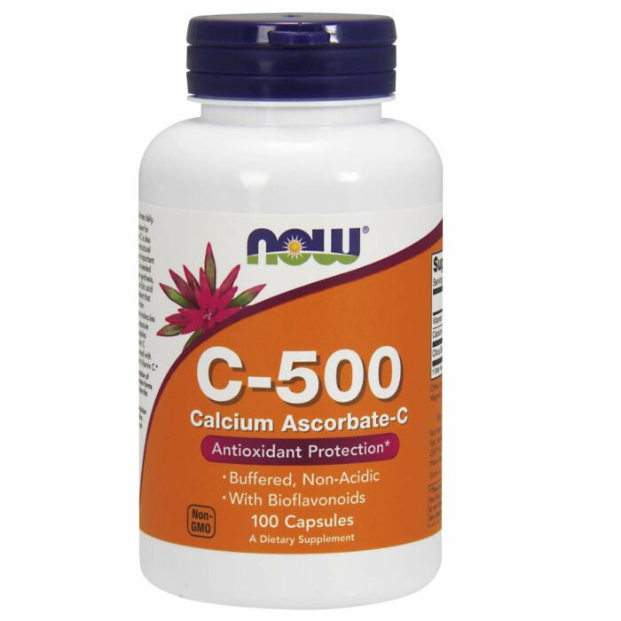 Витамин С NOW C-500 (ascorbate) -100 vcaps