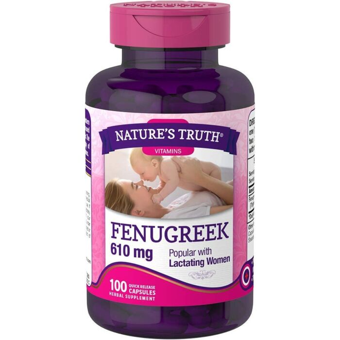 Для здоров'я шлунка Nature's Truth® Fenugreek 610 mg Supplements, 100 Caps