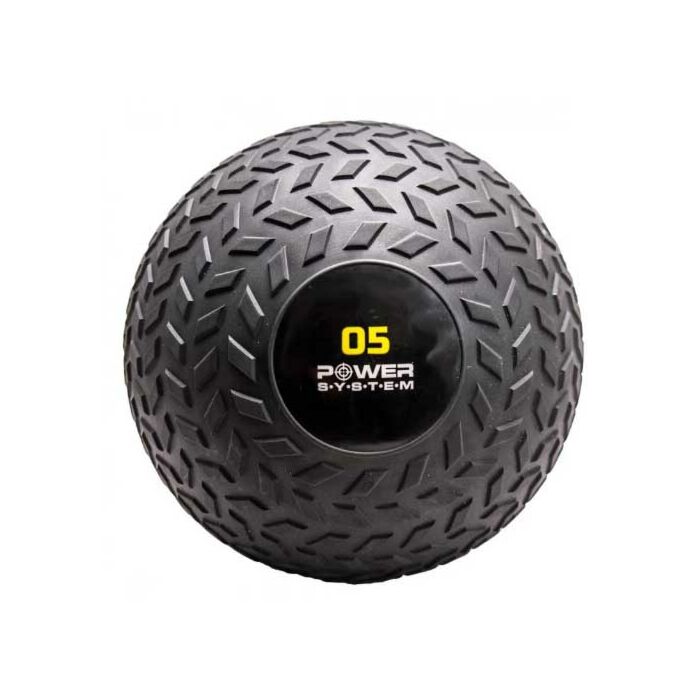 Power System Мяч SlamBall для кросфита и фитнеса PS-4115 5кг рифленый