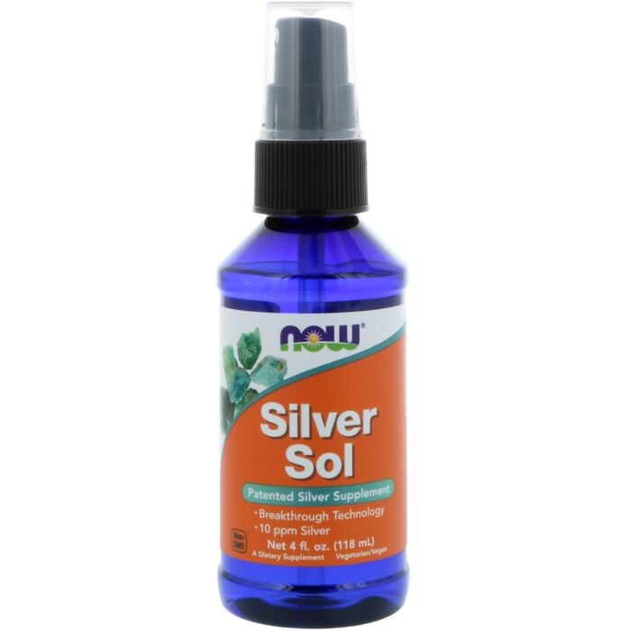 Минералы NOW Silver Solution 118 ml